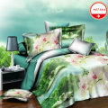 100%Polyester Microfiber Brushed Fabric for Bedding Sheet 3D